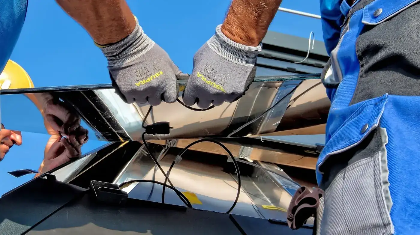 Solar installation by contractors